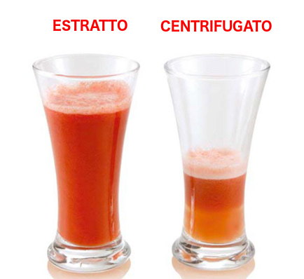 estratto e centrifugato