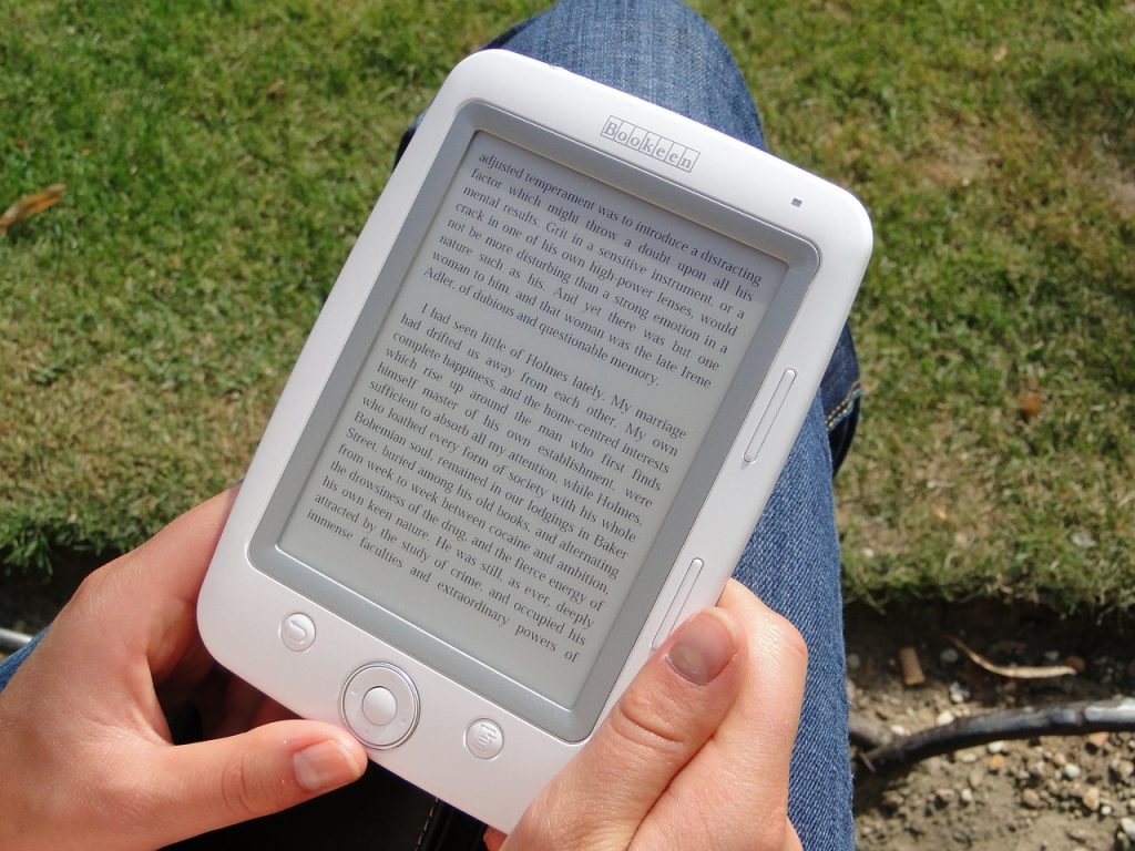 ebook reader - tasti fisici