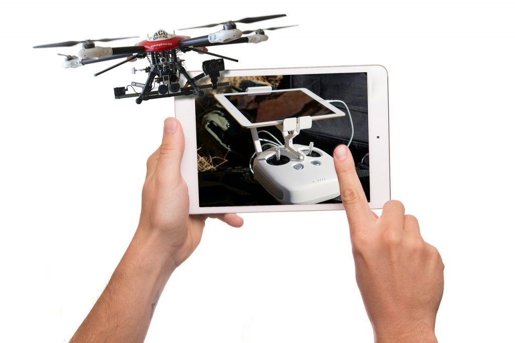 drone - tablet