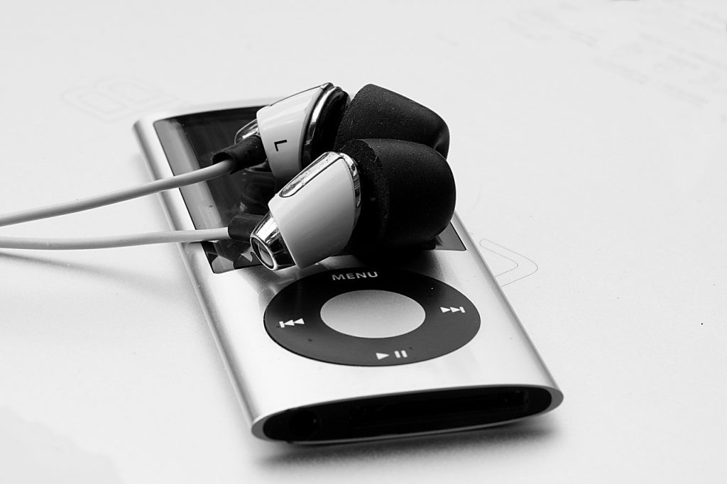 lettore mp3 - cuffie