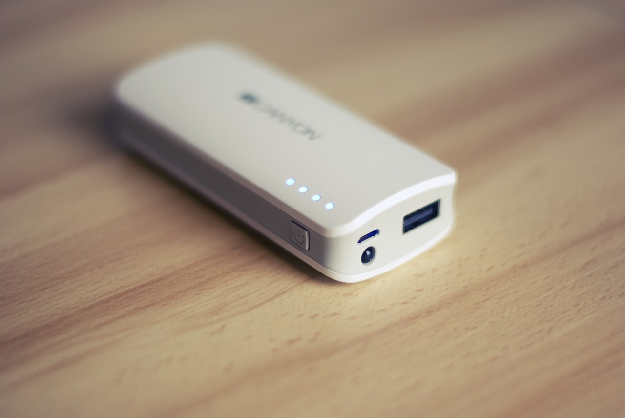 powerbank con led
