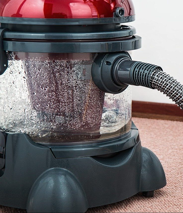 bidone aspiracenere con filtro ad acqua