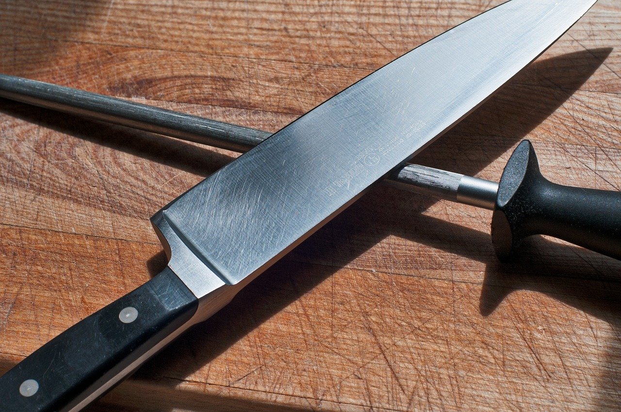 coltello e acciaino