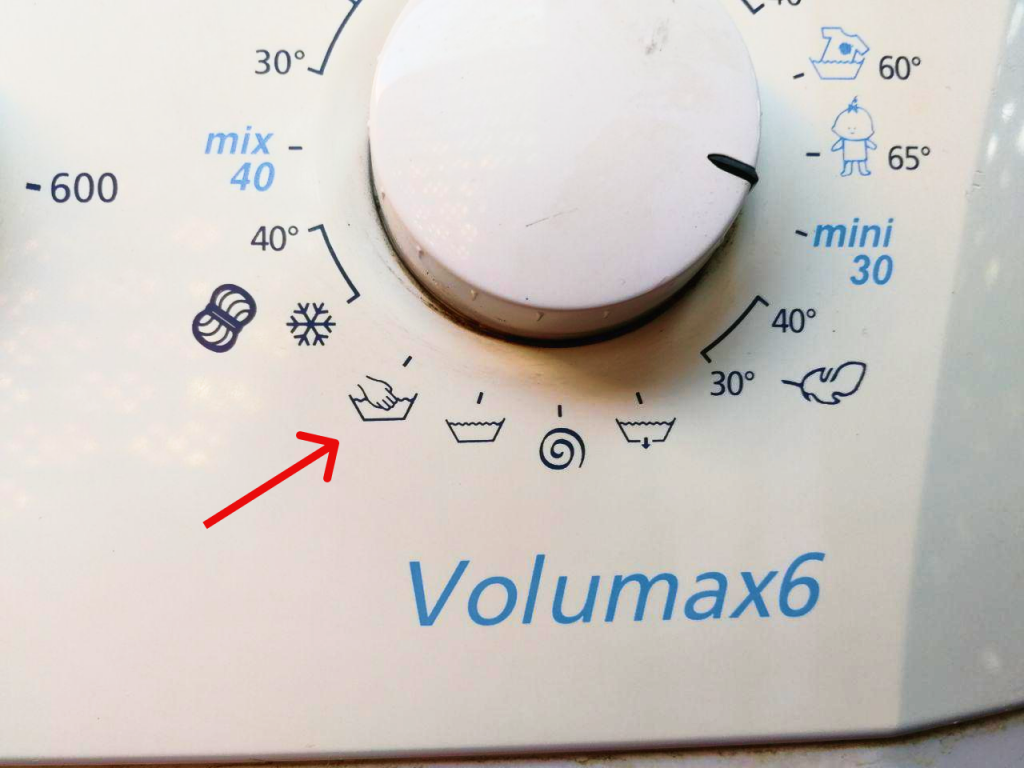 simbolo lavaggio a mano