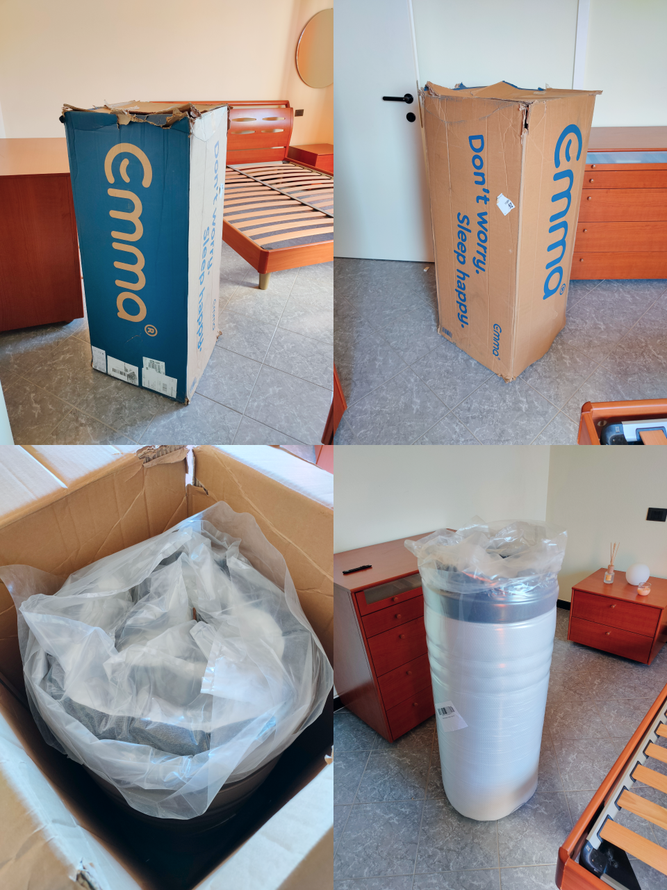 Emma Hybrid - Unboxing materasso