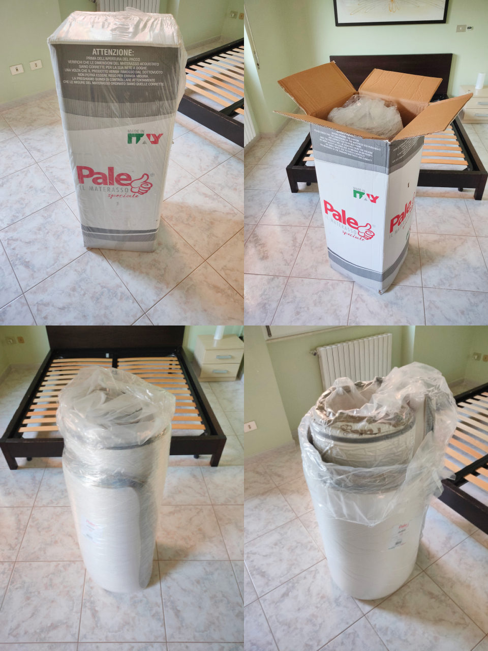 Pale Classic - Unboxing materasso