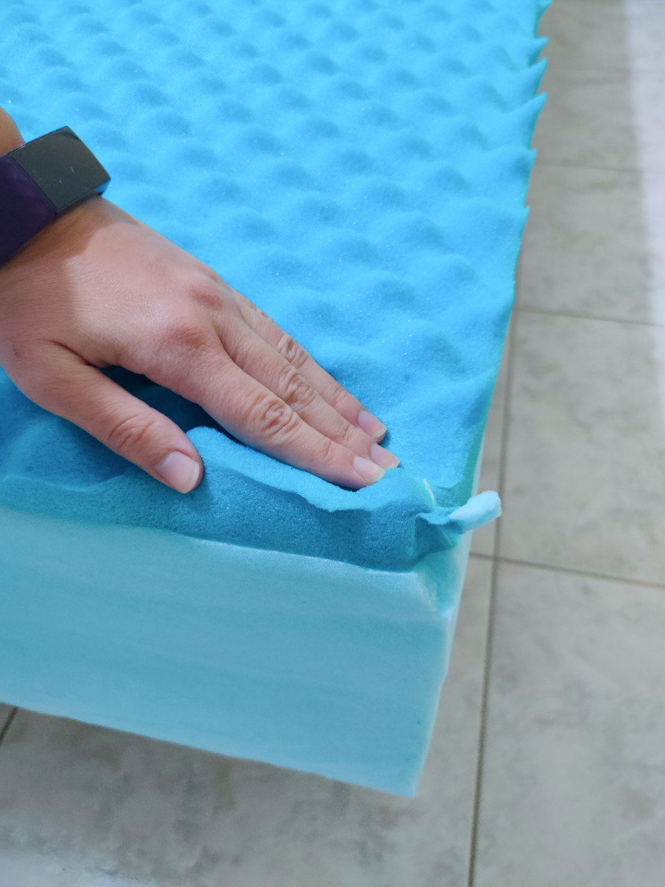 Veradea Memory Gel - piccolo difetto