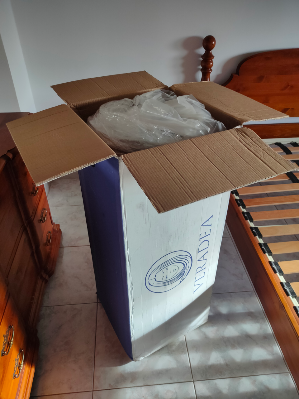 Veradea materasso Memory Gel Unboxing