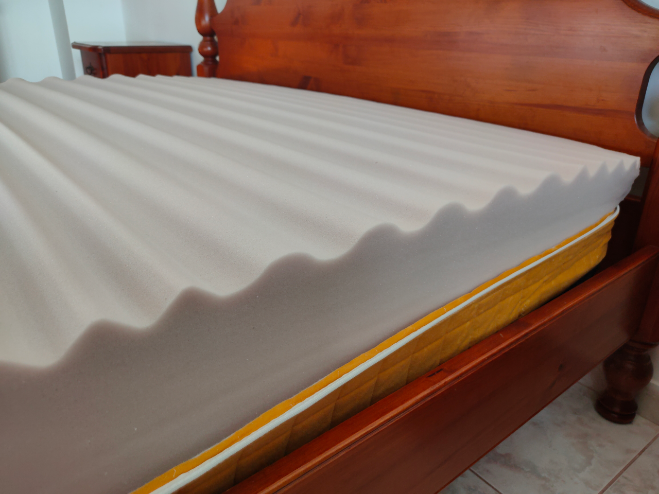 Veradea materasso Memory Gel strato onde 3D
